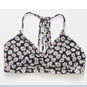 FULL TILT Floral Cinch Girls Bikini Top